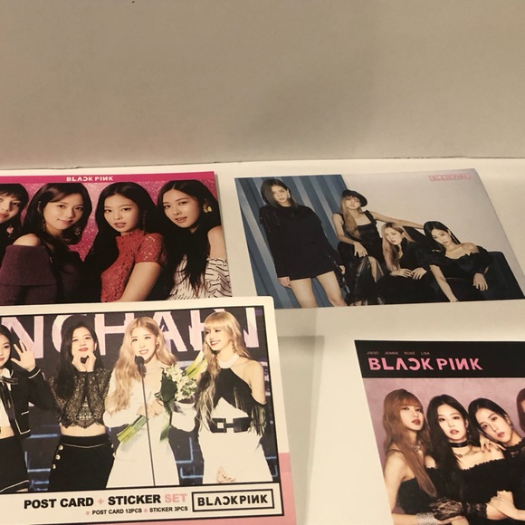 Blackpink Postcard and Sticker Lot - Picture 6 of 13